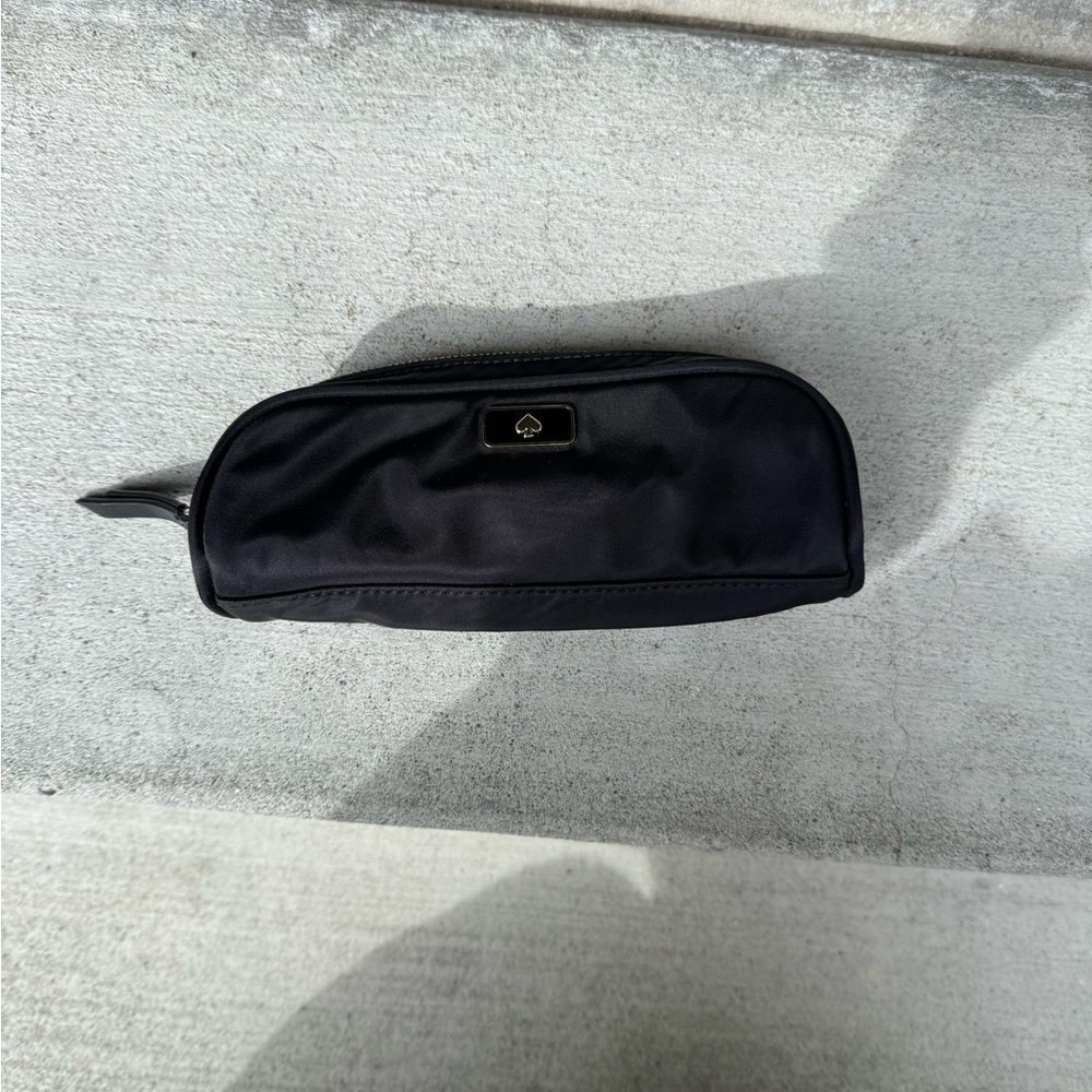 Kate Spade Black Cosmetic Bag